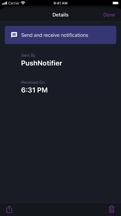 PushNotifier Client screenshot-3