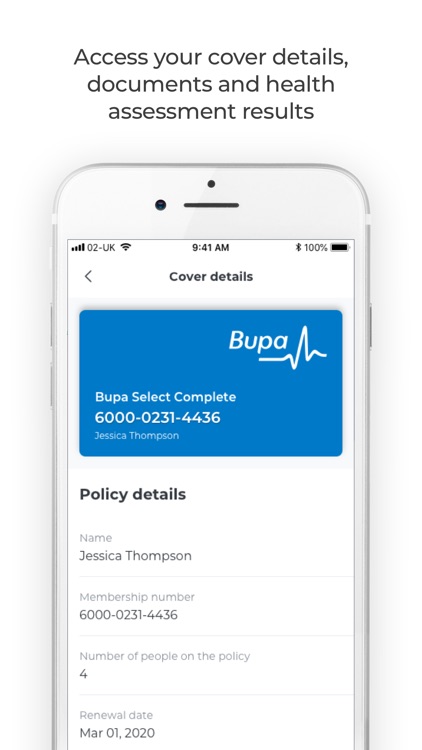 Bupa Touch