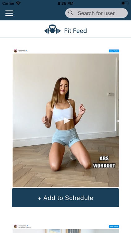 Fit Feed App