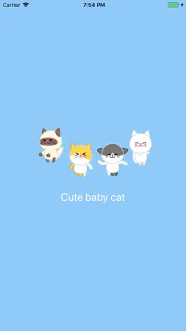 Game screenshot Cute baby cat mod apk