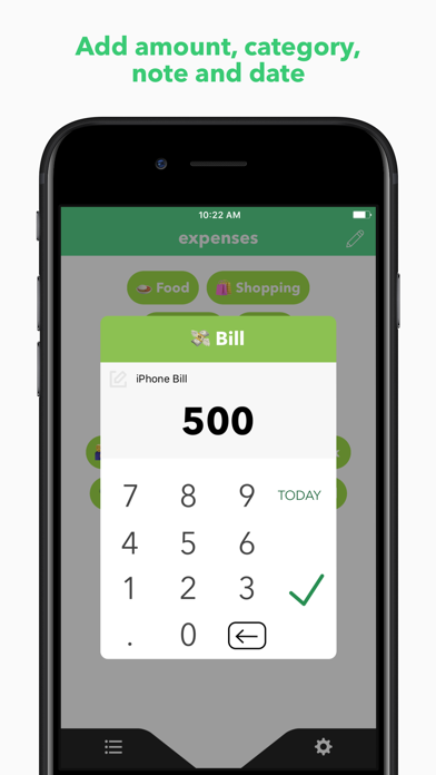 ExpenseApp ※ screenshot 2