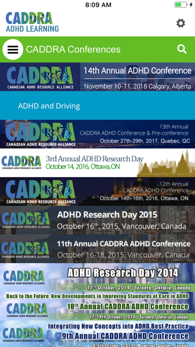 CADDRA ADHD Learning screenshot 2