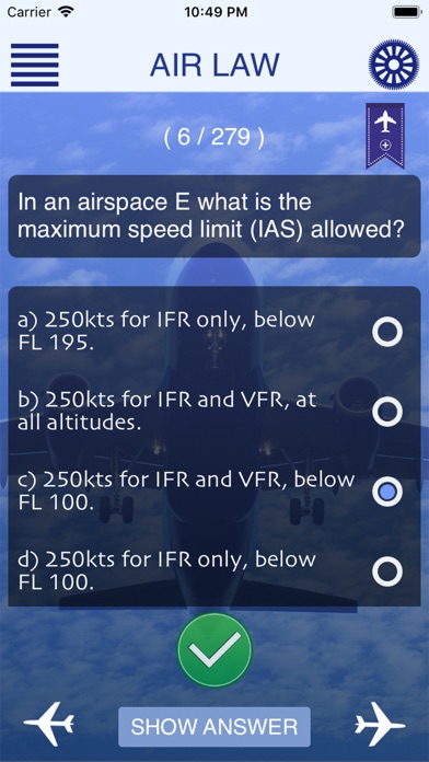 ATPL Questions Pilot Trainer screenshot 2