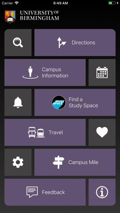 UoB Campus Map