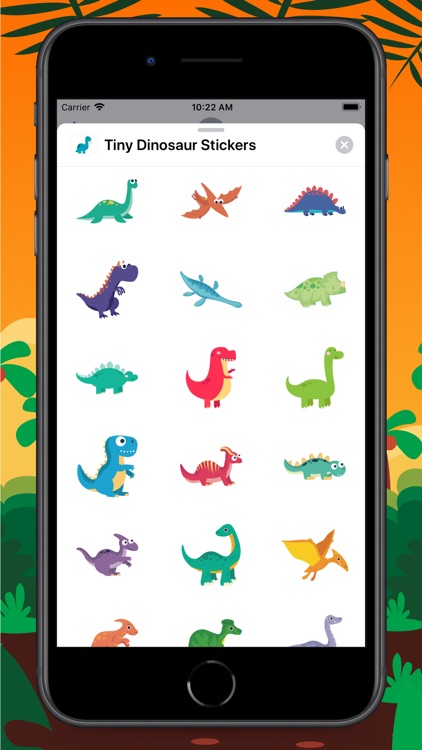 Tiny Dinosaur Stickers screenshot-4