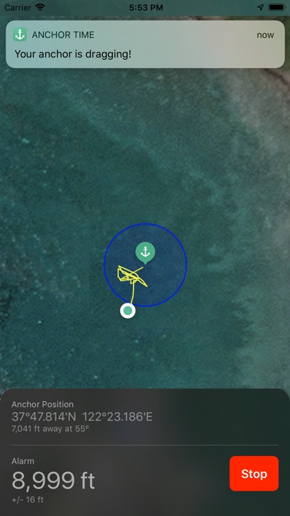 SeaTimeAnchorAlarm screenshot-3