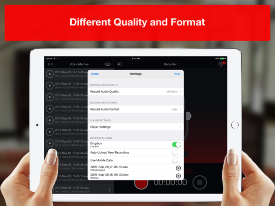 Voice Recorder Lite: Record HD Ipad images