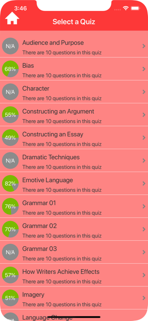 GCSE English Quizzes(圖2)-速報App