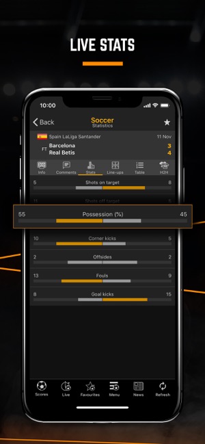 LiveScore: Live Sport Updates(圖9)-速報App