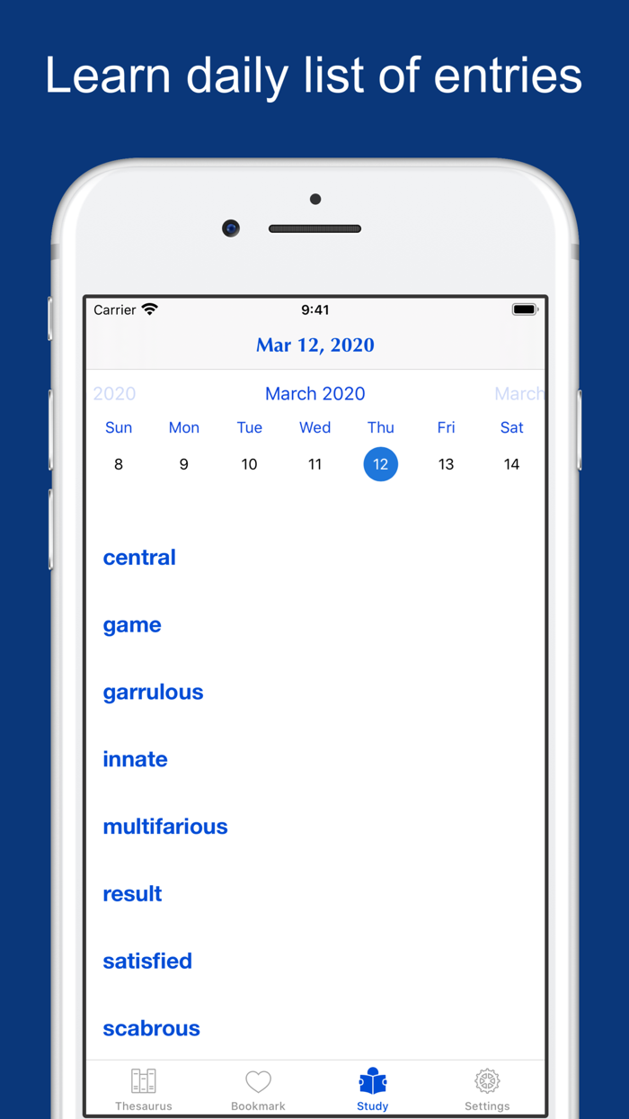 Advanced English Thesaurus