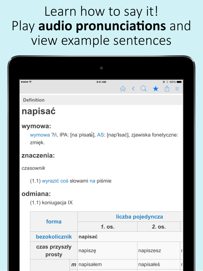 Polish Dictionary  Thesaurus