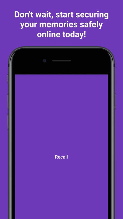 Recall - Secure Photo Storage screenshot-3