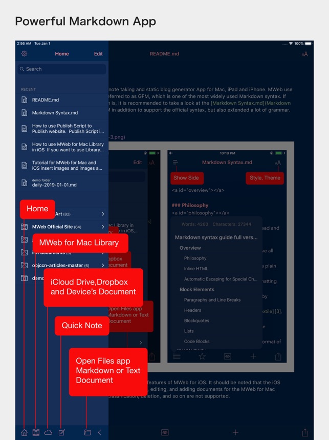 Mweb Powerful Markdown App 2 2 7