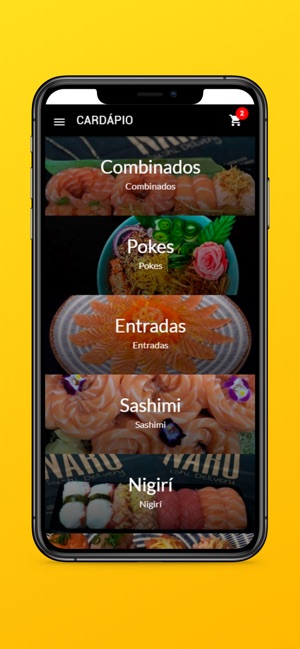 Narú Sushi Delivery(圖2)-速報App