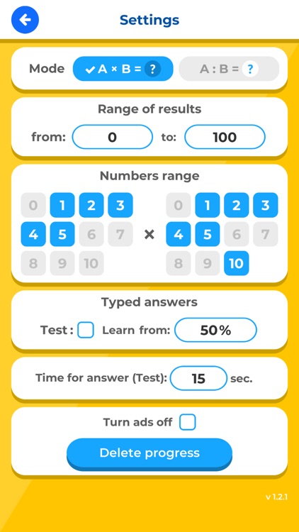 Times Tables Multiplication IQ screenshot-5