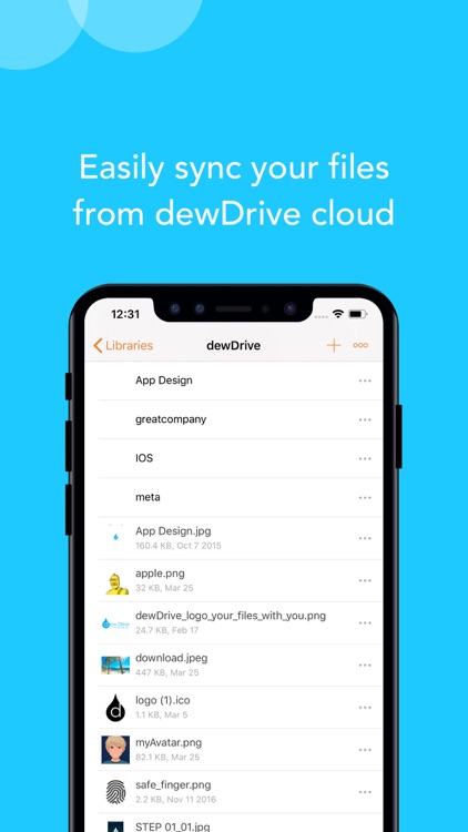 dewDrive screenshot-0