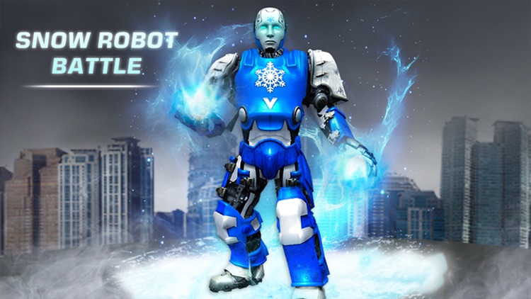 Snow Robot Mad City Battle screenshot-4