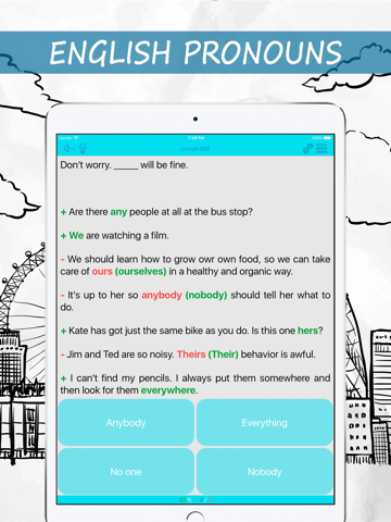 English Tests: Pronouns screenshot 2