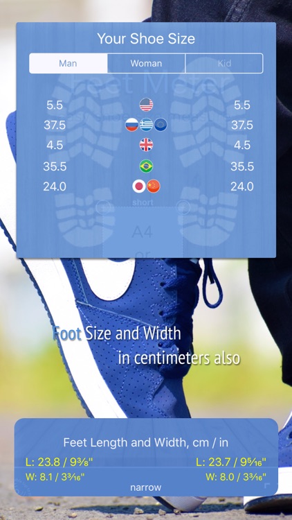 Feet Meter  measure shoe size