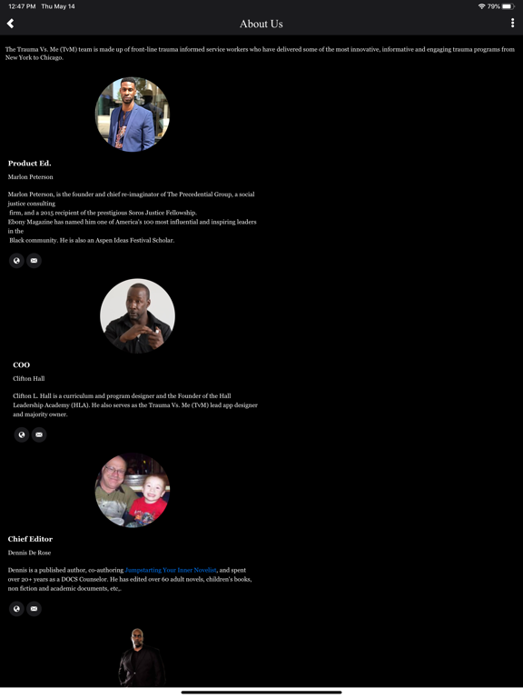 Screenshot #6 pour TvM Mobile Applications