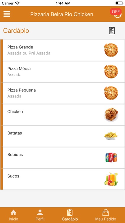 Pizzaria Beira Rio Chicken