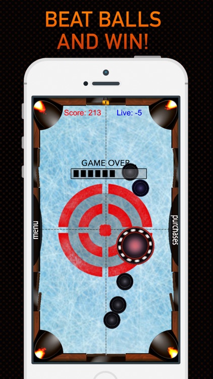 Hot Puck - single Air Hockey screenshot-3