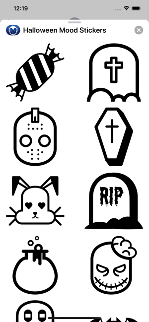 Halloween Mood Stickers 4