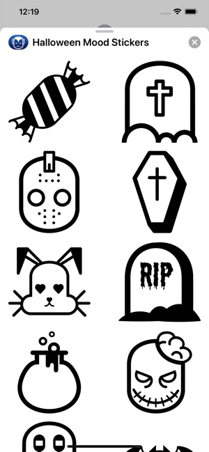 Halloween Mood Stickers 4(圖1)-速報App