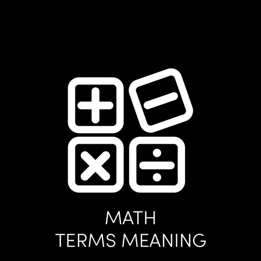 Math Terms Meaning
