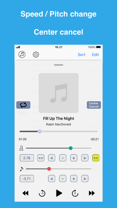 Nu-Music Player screenshot 2
