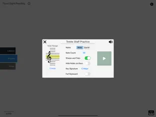 Captura de Pantalla 3 Notes - Sight Reading Trainer iphone