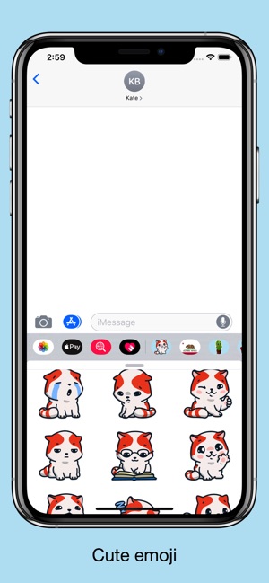 Little cat emojis - cute kitty(圖2)-速報App