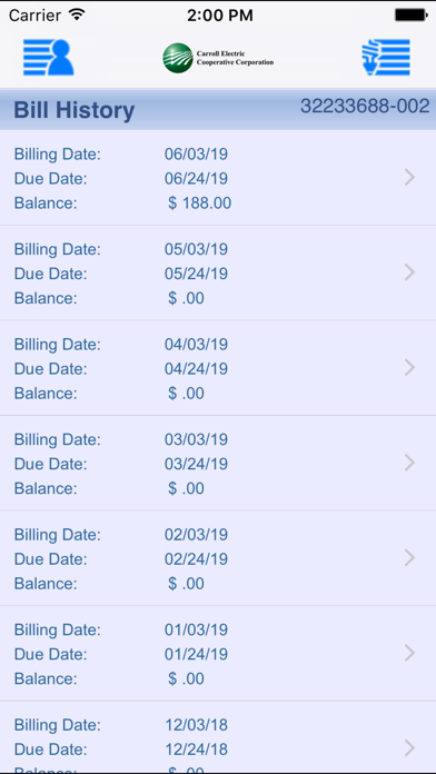 How to cancel & delete Carroll Electric - myAccount from iphone & ipad 4