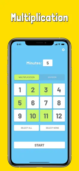 Game screenshot Tables - Multiplication Drills mod apk