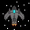 Your standard retro space shooter, shooting enemy Spaceships and avoiding Asteroids