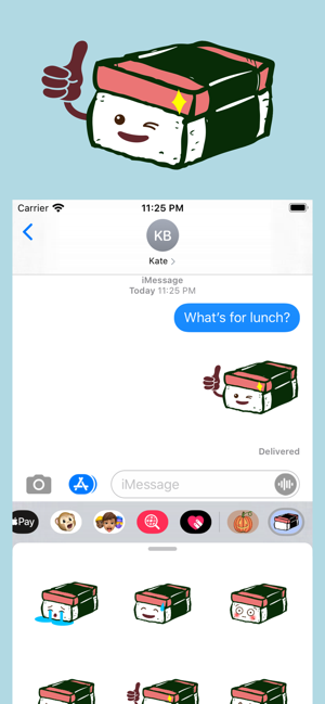 Musubi Emoji Stickers(圖2)-速報App