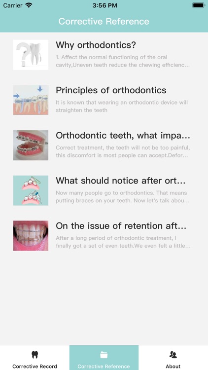 Orthodontic record