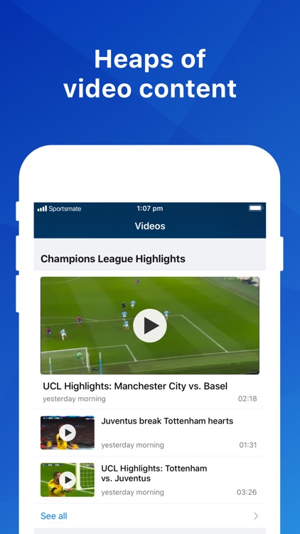 EPL Live: Soccer Scores screenshot-5