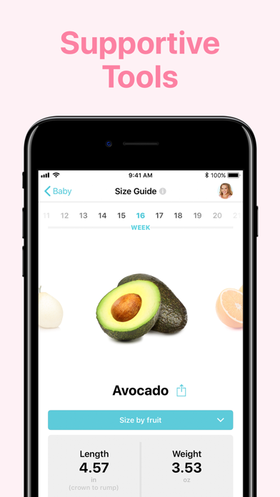 Pregnancy + | Tracker AppScreenshot of 2