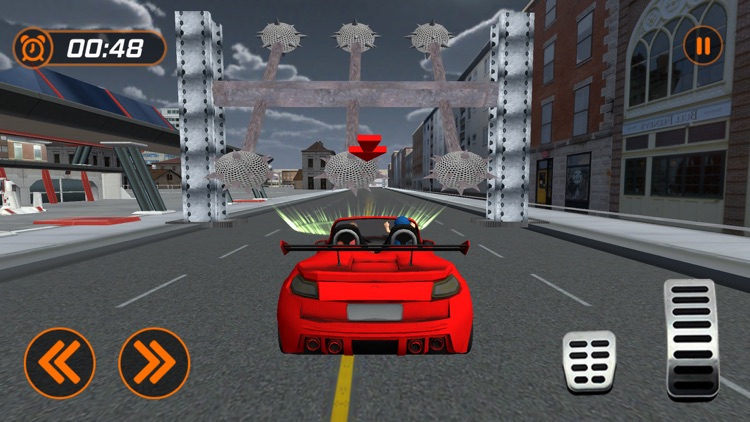 Happy Obstacle Course Wheels screenshot-3