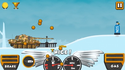 Tank climb racing: hill race screenshot 2