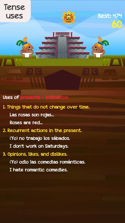 Verb Challenge Spanish screenshot-3