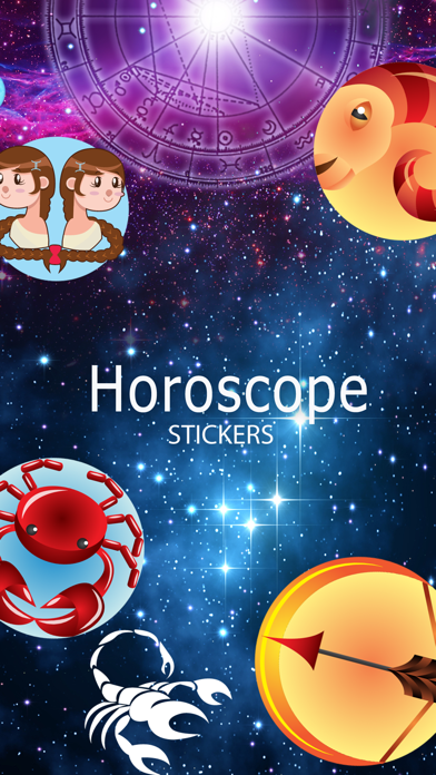 How to cancel & delete Horoscope Stickers! from iphone & ipad 1