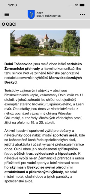 Obec Dolní Tošanovice(圖2)-速報App