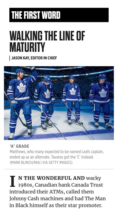 The Hockey News review screenshots