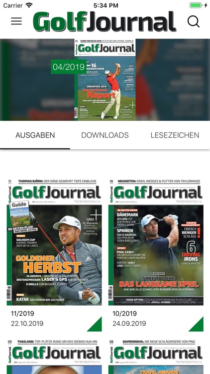 GOLF JOURNAL