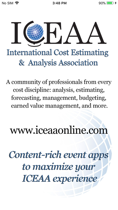How to cancel & delete ICEAA Events App from iphone & ipad 1