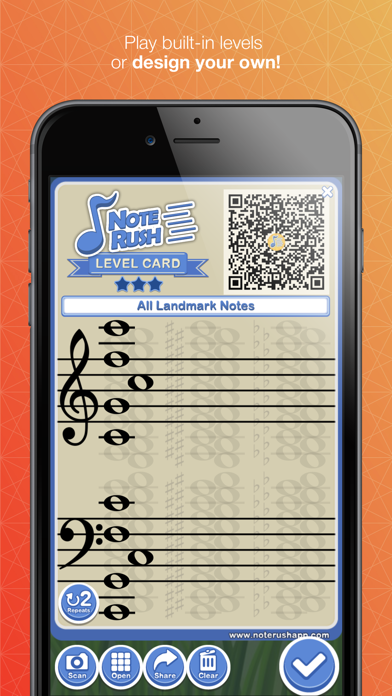 Note Rush: Music Reading Game iphone images