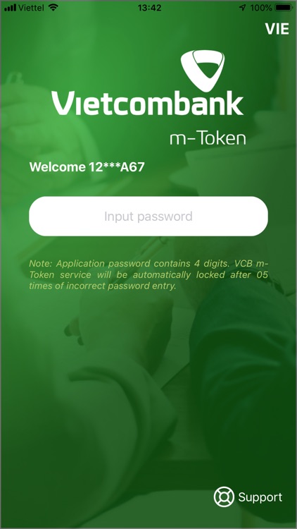 VCB m-Token