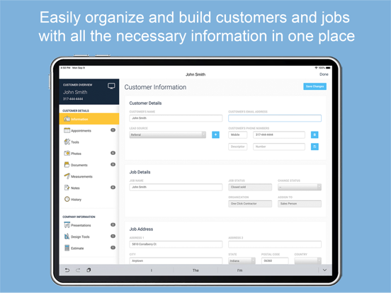 Screenshot #6 pour One Click Contractor